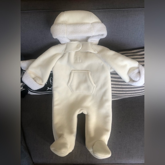Ralph Lauren Fleece baby bunting- OS - Picture 1 of 10